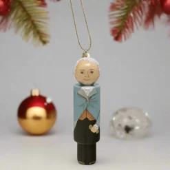 Alexander Hamilton Wooden Ornament