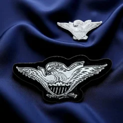 American Eagle Patch and Lapel Pin