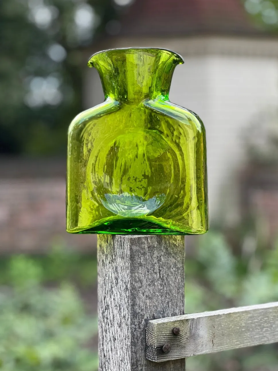 Blenko Water Bottle - Olive Water Bottle - Large or Mini