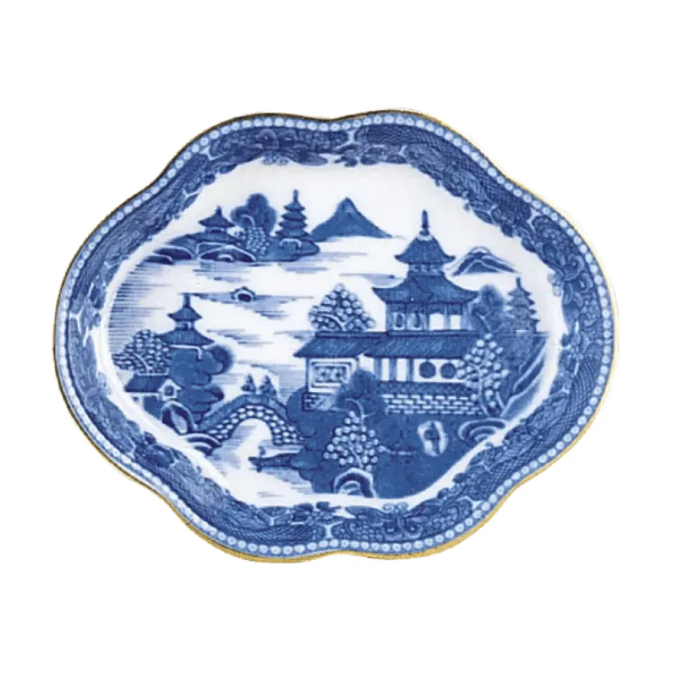 Blue Canton Small Ring Tray