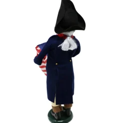 Byers' Choice George Washington with Flag Caroler