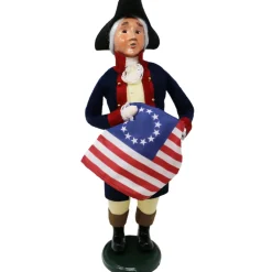 Byers' Choice George Washington with Flag Caroler