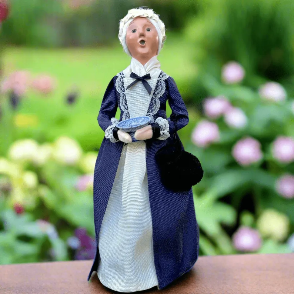 Byers' Choice Martha in Navy Caroler
