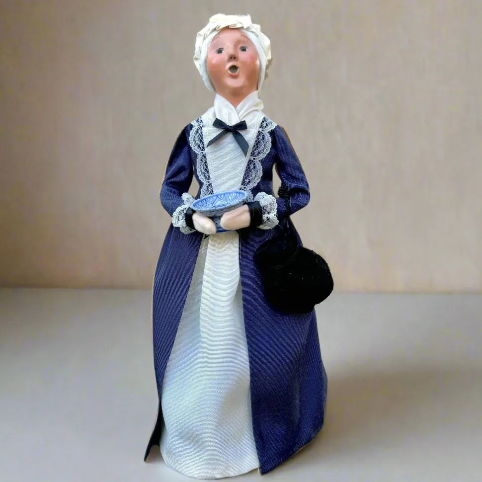 Byers' Choice Martha in Navy Caroler