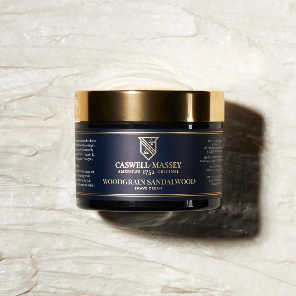 Caswell- Massey Woodgrain Sandalwood Shave Cream