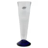 Crystal Pilsner with Cobalt Foot