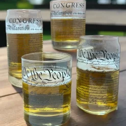 Declaration of Independence Glassware