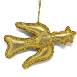 Embroidered Dove of Peace Ornament