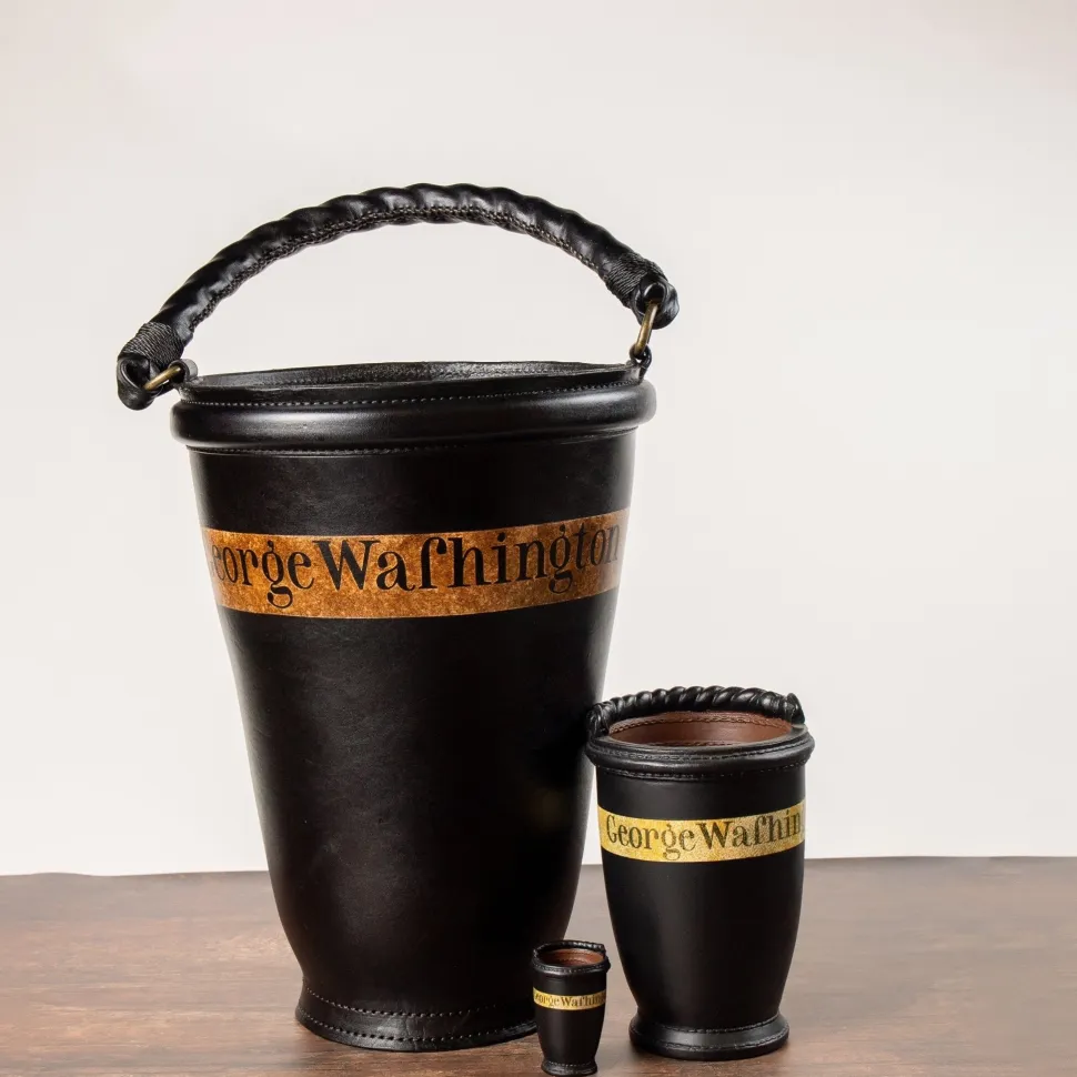 Fire Bucket Toothpick Holder