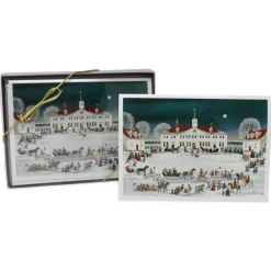 Folk Art Mount Vernon, West Front Christmas Cards