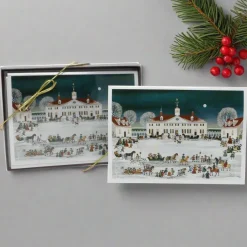 Folk Art Mount Vernon, West Front Christmas Cards