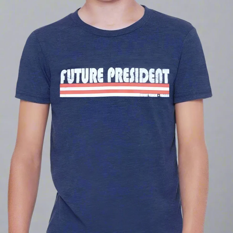 Future President Youth T-Shirt - Navy