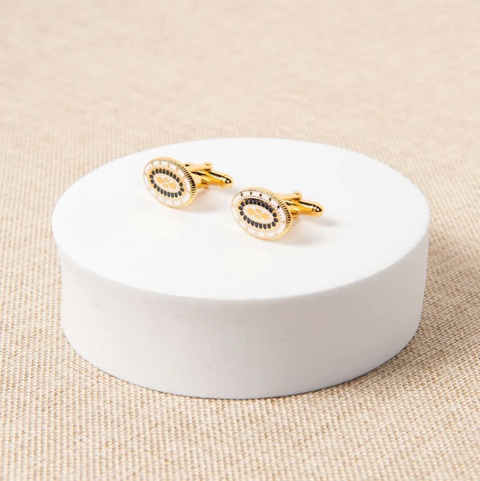 George Washington Enamel Cufflinks