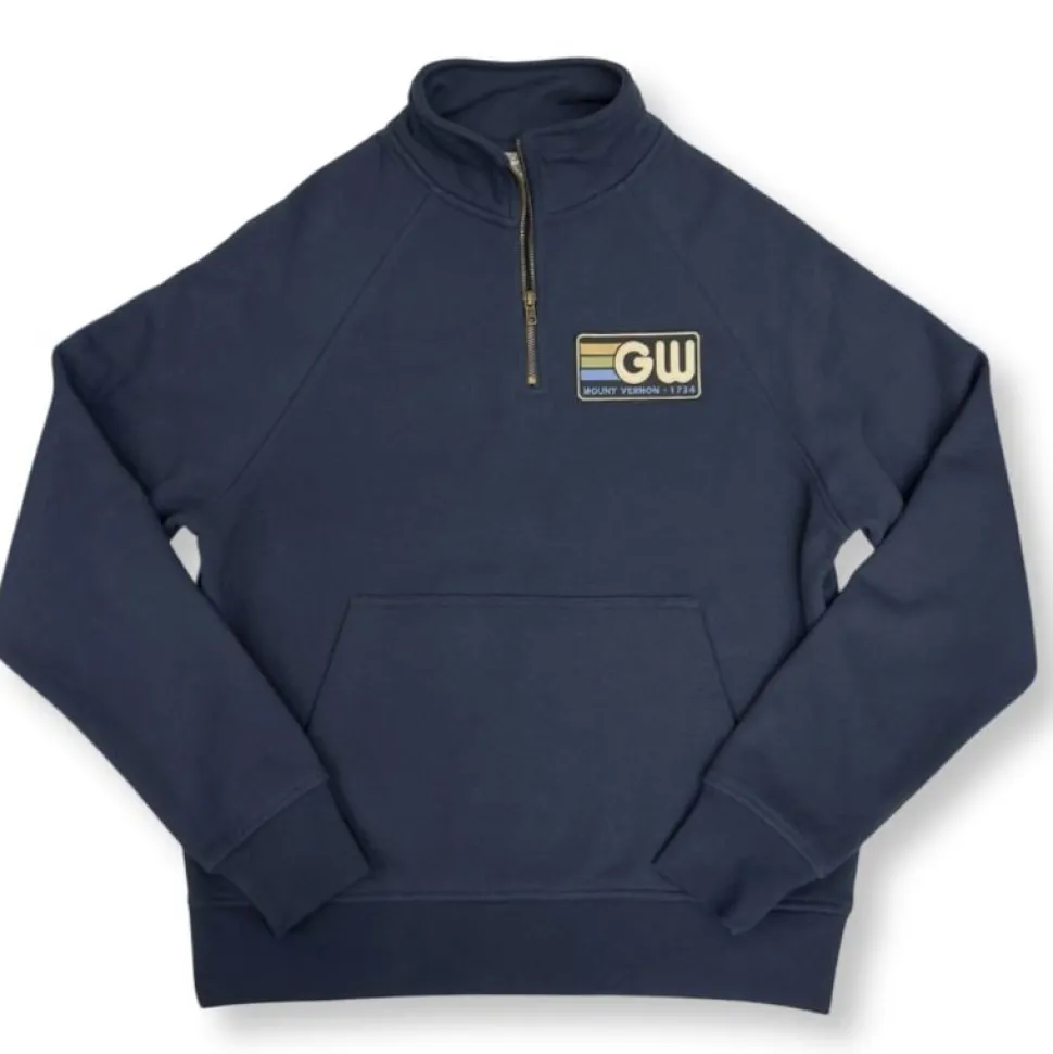 George Washington 1734 Quarter-Zip Pullover