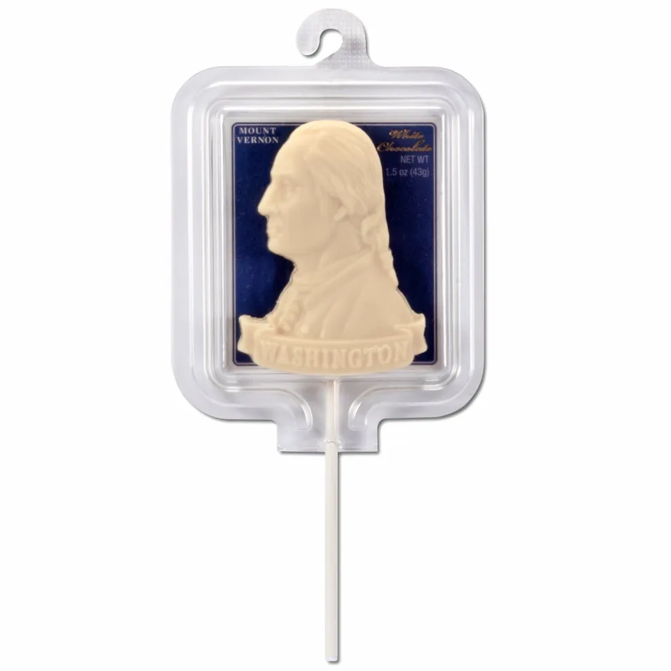 George Washington White Chocolate Pop