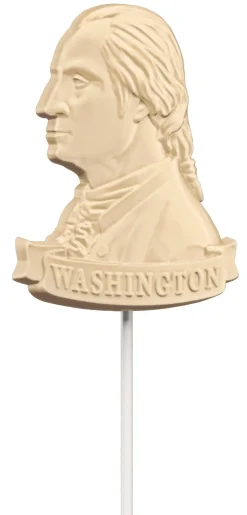 George Washington White Chocolate Pop