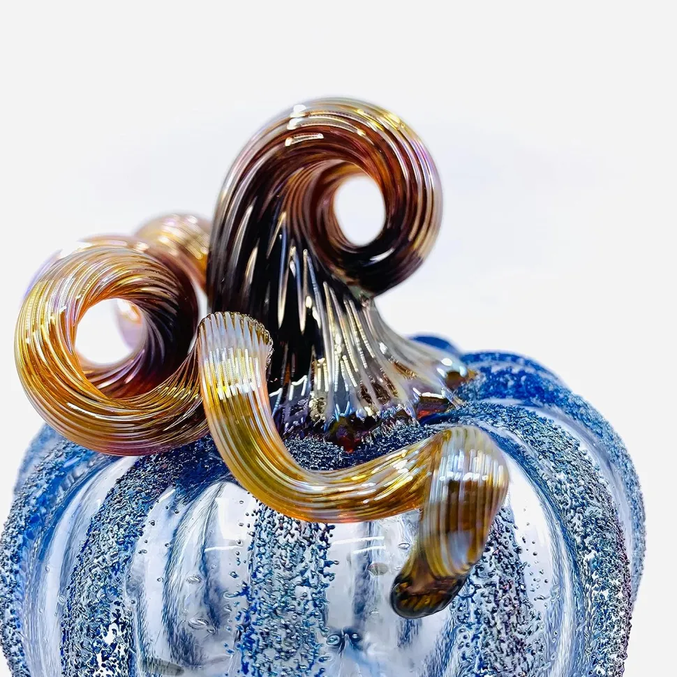 Happily Ever After Glass Pumpkin - Assorted Sizes