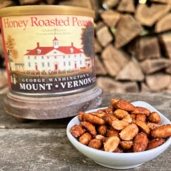 Honey Roasted Peanuts: 9 ounce - Mount Vernon