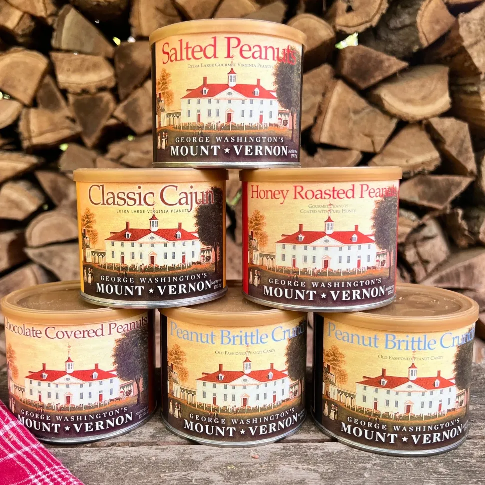 Honey Roasted Peanuts: 9 ounce - Mount Vernon