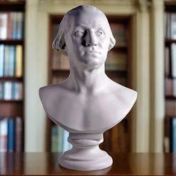 Houdon Bust of George Washington, 24"