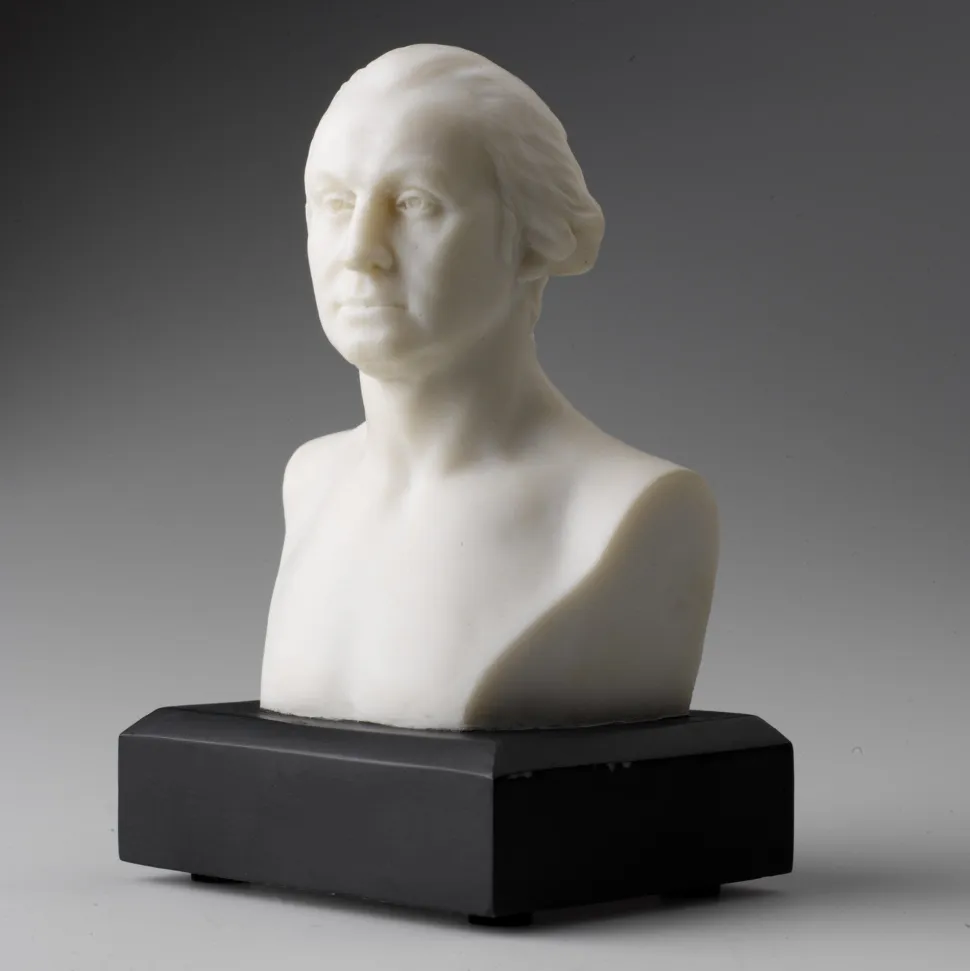 Houdon Bust of George Washington, Small White