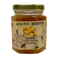 Lemon Infused Raw Honey