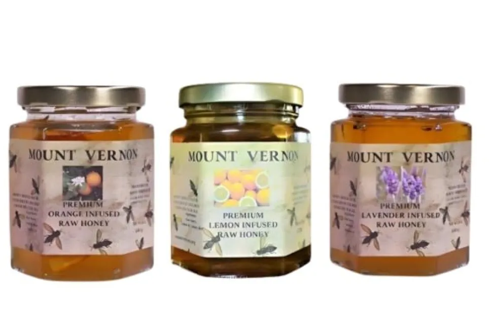 Lemon Infused Raw Honey