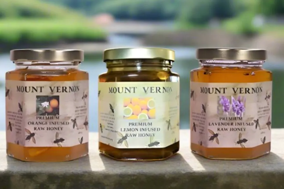 Lemon Infused Raw Honey