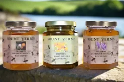 Lemon Infused Raw Honey