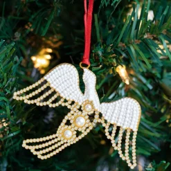 Martha's Pearl Dove Ornament