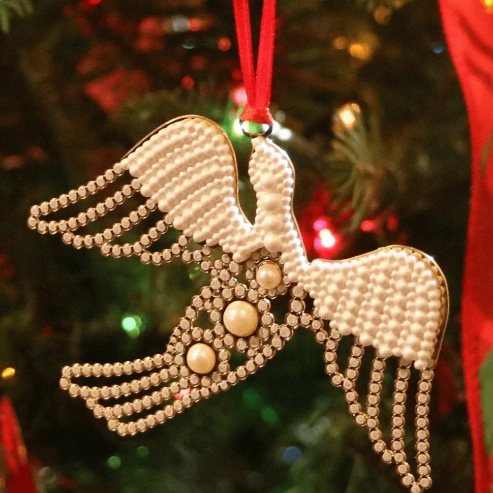 Martha's Pearl Dove Ornament