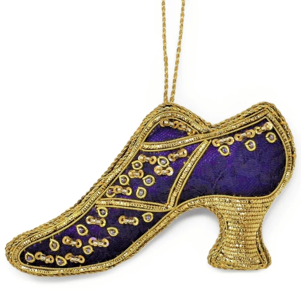 Martha Washington Wedding Shoe Ornament