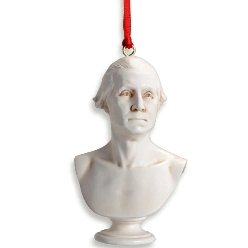Mini George Washington Bust Ornament