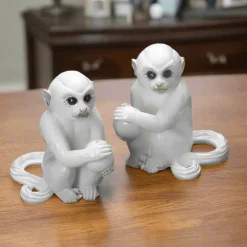 Monkey Bookends Mottahedeh
