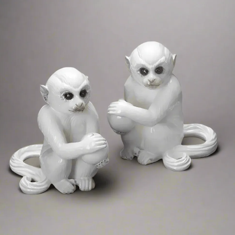 Monkey Bookends Mottahedeh
