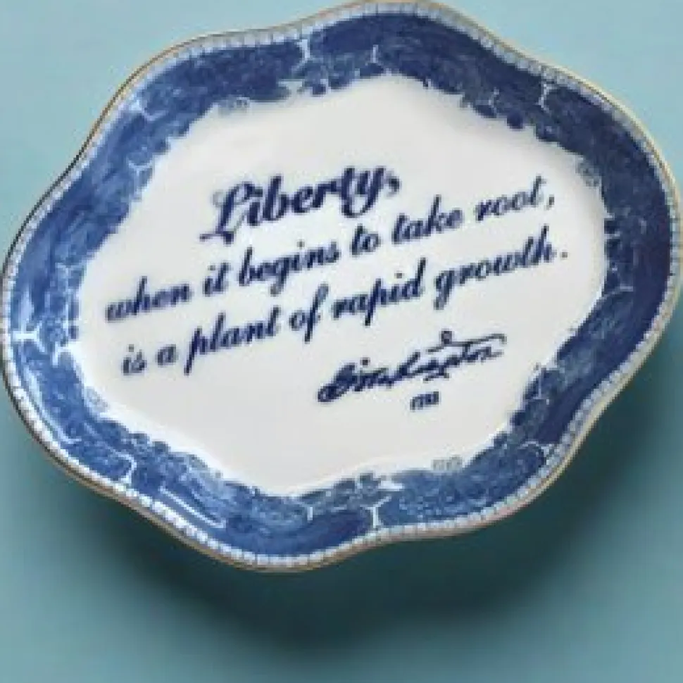 Mottahedeh Liberty Decorative Dish