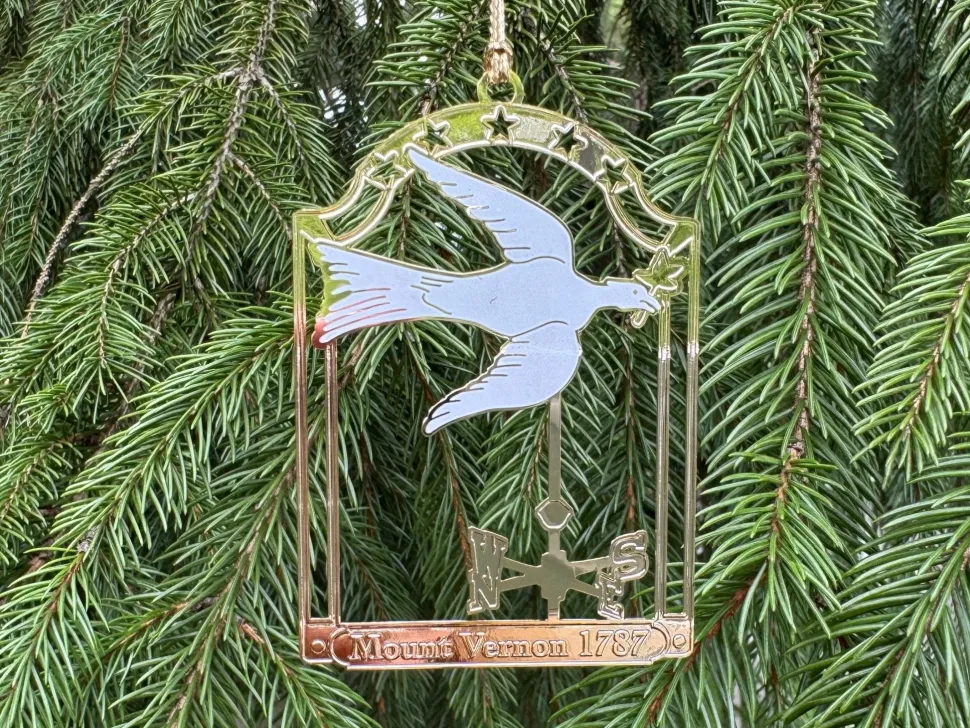 Mount Vernon Dove of Peace Ornament