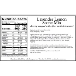 Mount Vernon Lavender Lemon Scone Mix