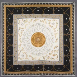 Mount Vernon's New Room Ceiling Scarf in Black