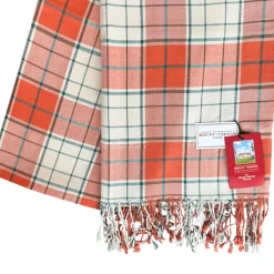 Mount Vernon Tartan Viscose Scarf- Oversize