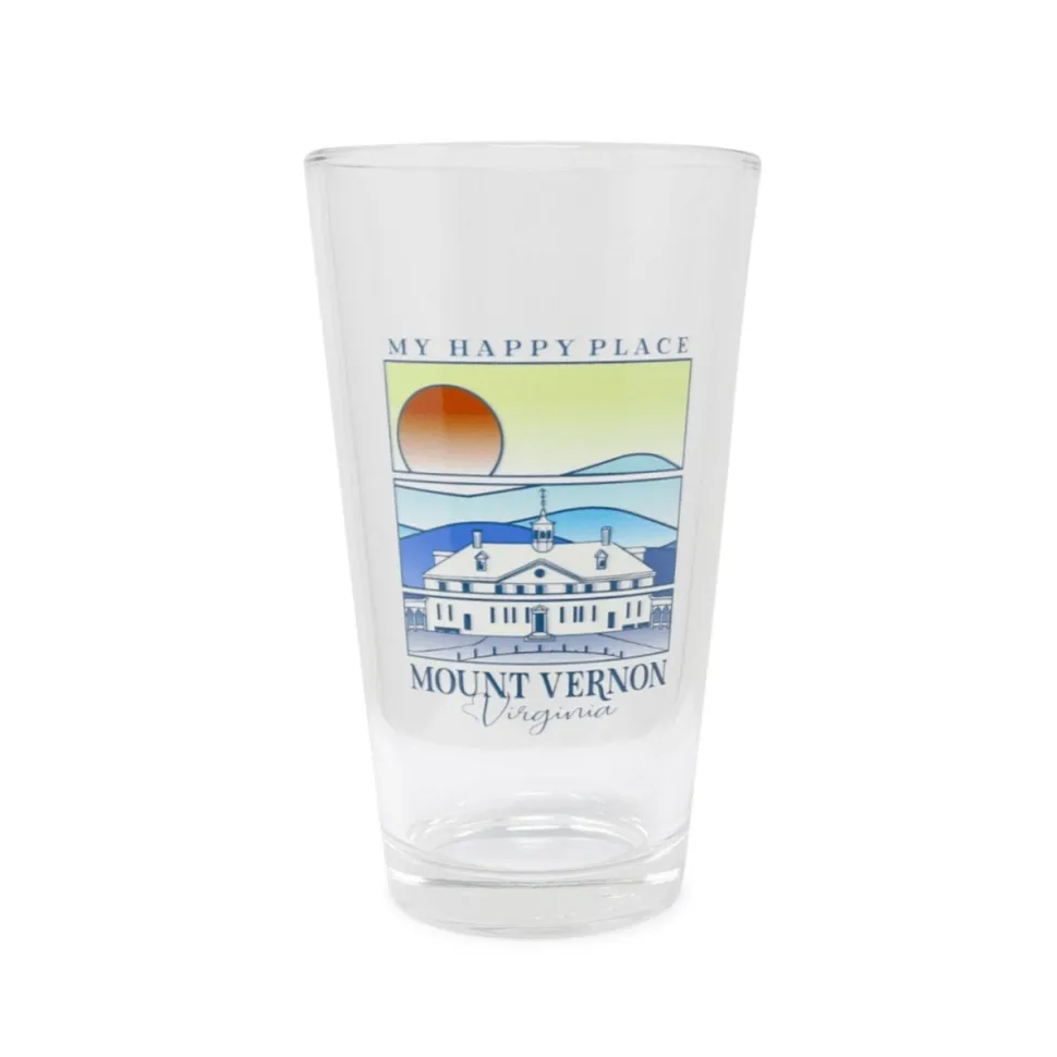 My Happy Place Pint Glass