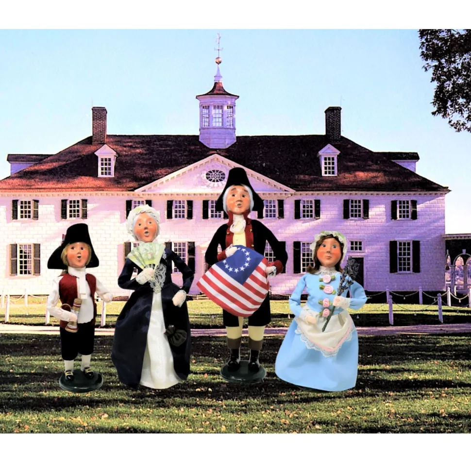 Nelly Caroler with Lavender - Limited Edition from Byers' Choice