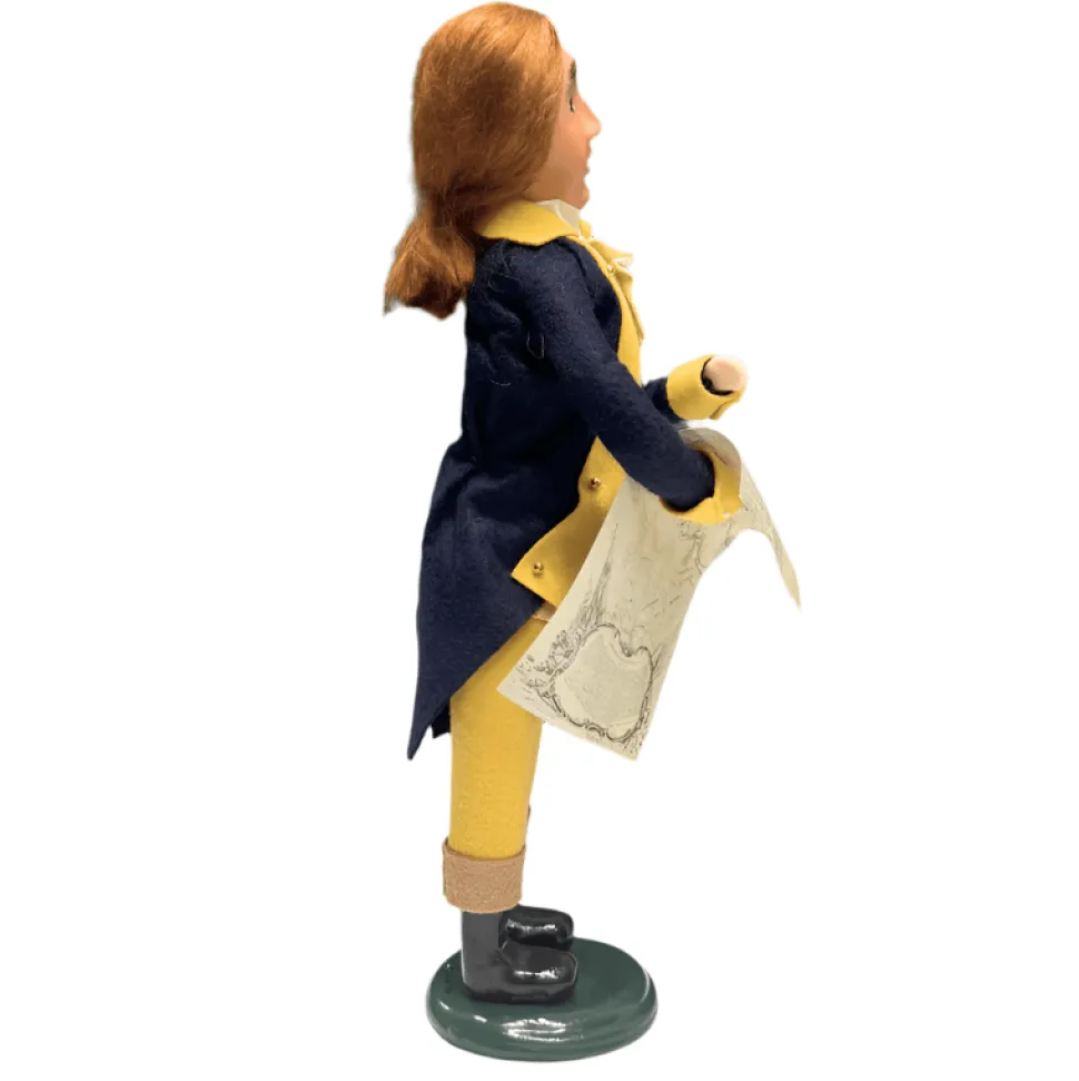 NEW Byers Choice George Washington 1776 Caroler