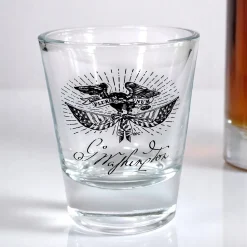 Patriotic Eagle Shot Glass