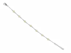 Pearl Station Sterling Bracelet