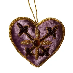 Purple Heart Ornament St. Nicolas