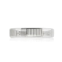 Sterling Silver Shutter Cuff Bracelet