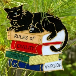 St. Nicolas Cat Ornament - Mount Vernon Exclusive