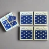 Stone Coaster Set of Four - Commander In Chief Design