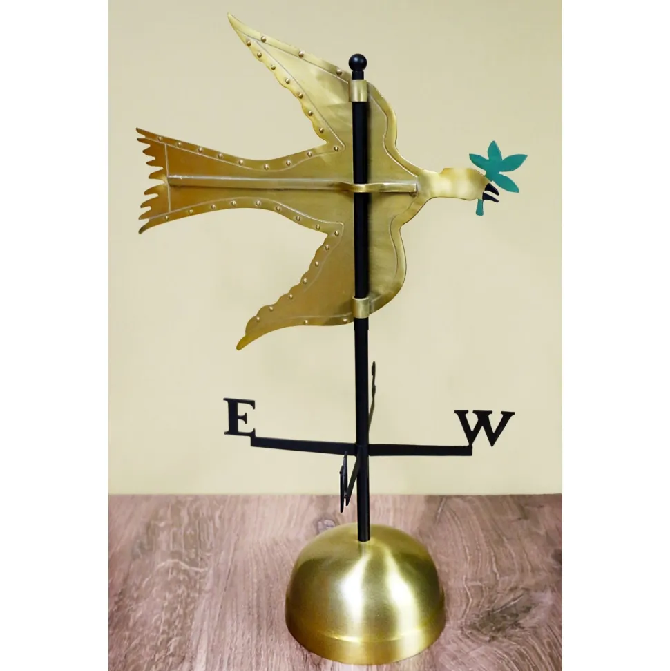 Tabletop Dove of Peace Weathervane
